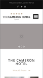 Mobile Screenshot of cameronhotel.co.uk